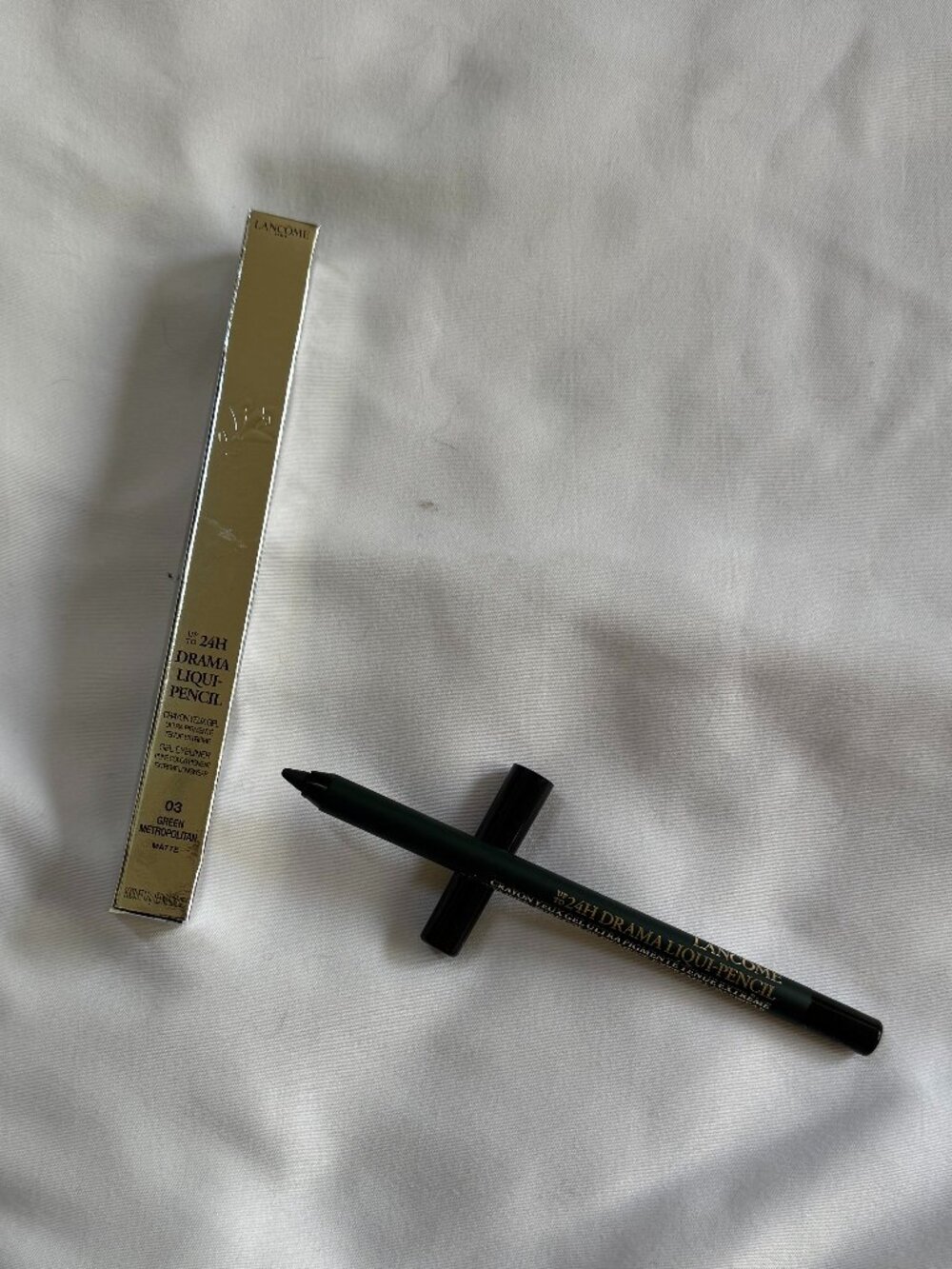 Lancome Drama Liqui-Pencil Gel Eyeliner, Longwear, Green Metropolitan Matte
